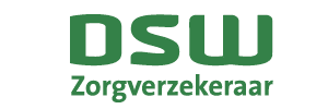 Logo van DSW zorgverzekeraar